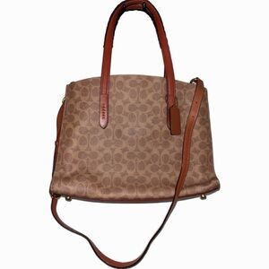 Coach Charlie Carryall Signature Canvas Tote